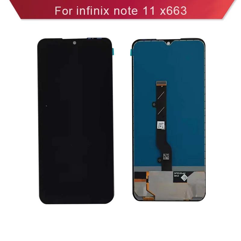 Infinix Note 11 X663 X663B  LCD ÷,  ġ ũ,  ü 